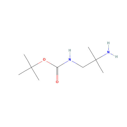 tert-butyl N-(2-amino-2-methylpropyl)carbamate (CAS: 95034-05-2) - Related Chemical Product