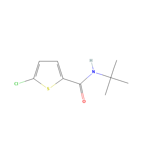 N-tert-butyl-5-chlorothiophene-2-carboxamide (CAS: 190076-86-9) - Related Chemical Product