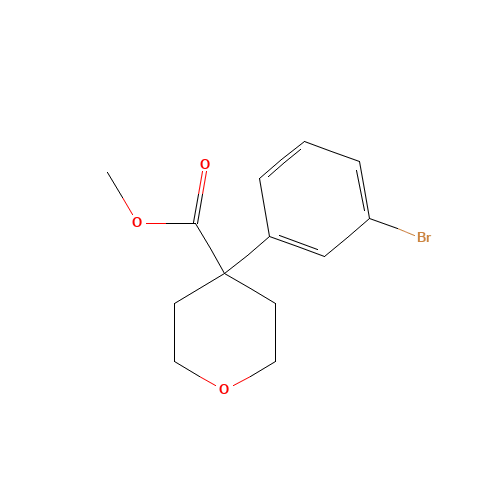 methyl 4-(3-bromophenyl)oxane-4-carboxylate (CAS: 944924-92-9) - Related Chemical Product