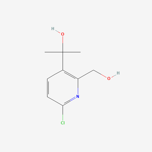 2-[6-chloro-2-(hydroxymethyl)pyridin-3-yl]propan-2-ol (CAS: 1093880-42-2) - Related Chemical Product