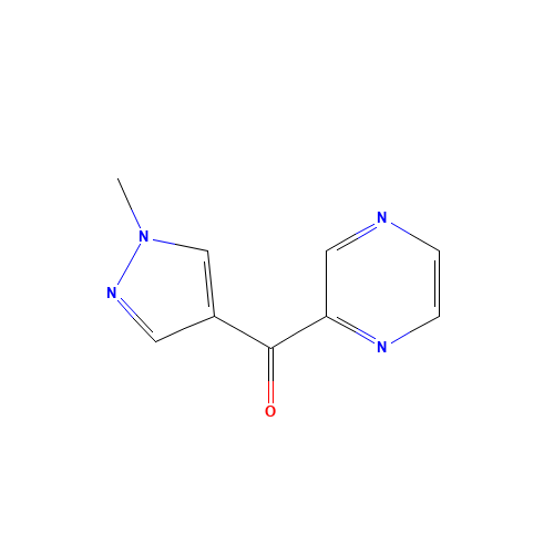 (1-methylpyrazol-4-yl)-pyrazin-2-ylmethanone (CAS: 1104229-44-8) - Related Chemical Product