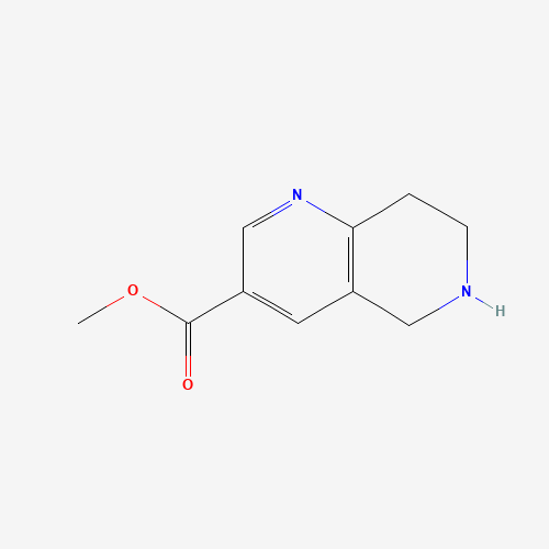 methyl 5,6,7,8-tetrahydro-1,6-naphthyridine-3-carboxylate (CAS: 1086392-58-6) - Related Chemical Product