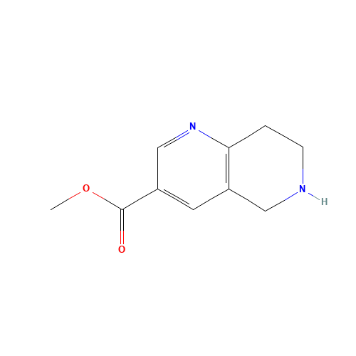 methyl 5,6,7,8-tetrahydro-1,6-naphthyridine-3-carboxylate (CAS: 1086392-58-6) - Related Chemical Product