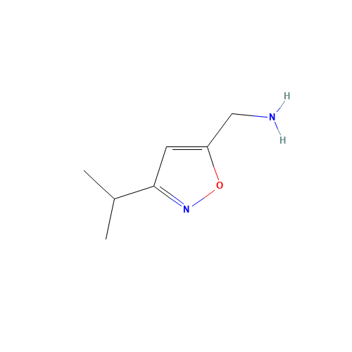 (3-propan-2-yl-1,2-oxazol-5-yl)methanamine (CAS: 543713-30-0) - Related Chemical Product