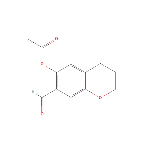 (7-formyl-3,4-dihydro-2H-chromen-6-yl) acetate (CAS: 103460-66-8) - Related Chemical Product
