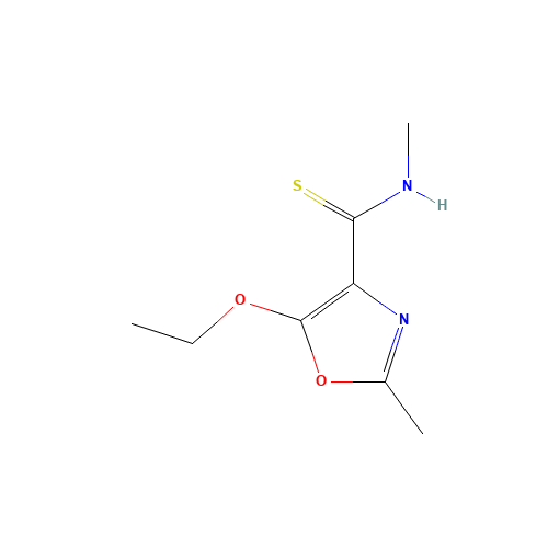 5-ethoxy-N,2-dimethyl-1,3-oxazole-4-carbothioamide (CAS: 128269-81-8) - Related Chemical Product