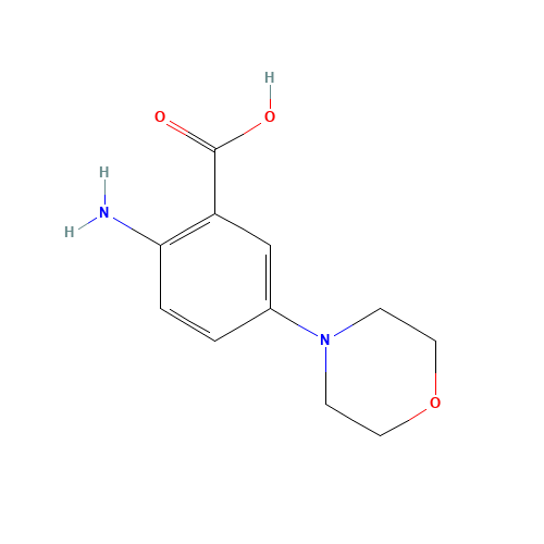 2-amino-5-morpholin-4-ylbenzoic acid (CAS: 153437-52-6) - Related Chemical Product