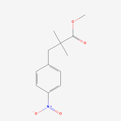 methyl 2,2-dimethyl-3-(4-nitrophenyl)propanoate (CAS: 1384980-40-8) - Related Chemical Product