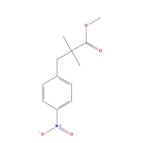 methyl 2,2-dimethyl-3-(4-nitrophenyl)propanoate (CAS: 1384980-40-8) - Related Chemical Product