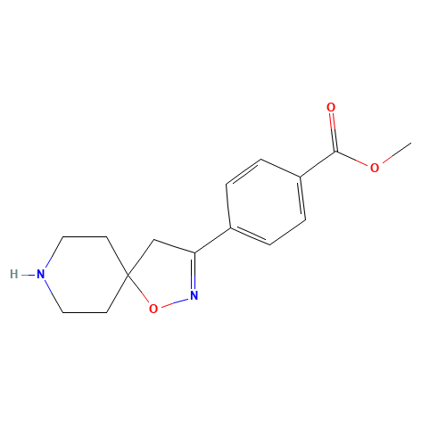 methyl 4-(1-oxa-2,8-diazaspiro[4.5]dec-2-en-3-yl)benzoate (CAS: 1350762-73-0) - Related Chemical Product