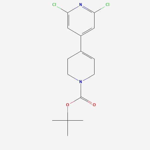 tert-butyl 4-(2,6-dichloropyridin-4-yl)-3,6-dihydro-2H-pyridine-1-carboxylate (CAS: 1239363-36-0) - Related Chemical Product