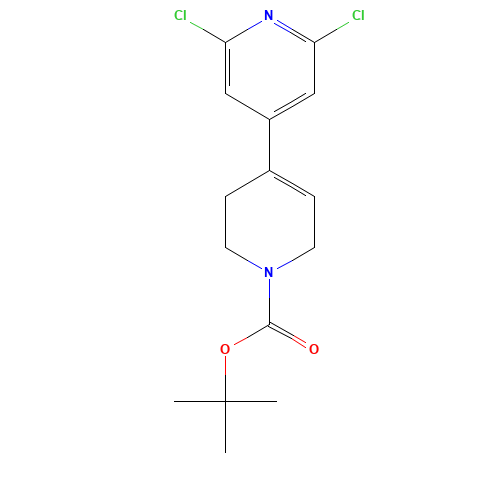 tert-butyl 4-(2,6-dichloropyridin-4-yl)-3,6-dihydro-2H-pyridine-1-carboxylate (CAS: 1239363-36-0) - Related Chemical Product