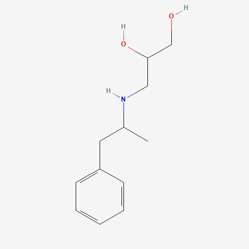 3-(1-phenylpropan-2-ylamino)propane-1,2-diol (CAS: 52055-36-4) - Related Chemical Product