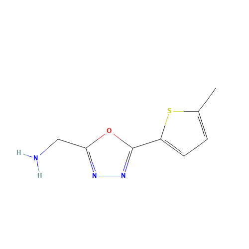 [5-(5-methylthiophen-2-yl)-1,3,4-oxadiazol-2-yl]methanamine (CAS: 1223748-45-5) - Related Chemical Product