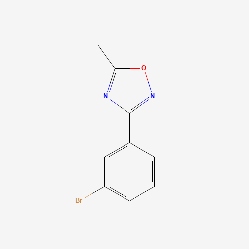 3-(3-bromophenyl)-5-methyl-1,2,4-oxadiazole (CAS: 160377-57-1) - Related Chemical Product