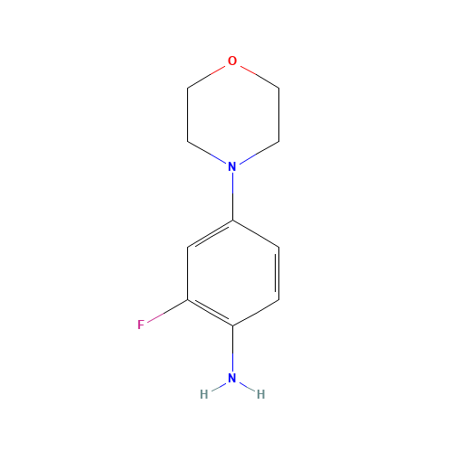2-fluoro-4-morpholin-4-ylaniline (CAS: 209960-29-2) - Related Chemical Product