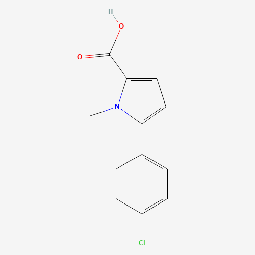 5-(4-chlorophenyl)-1-methylpyrrole-2-carboxylic acid (CAS: 1017414-83-3) - Related Chemical Product