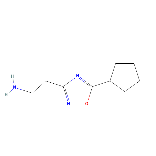 2-(5-cyclopentyl-1,2,4-oxadiazol-3-yl)ethanamine (CAS: 1244803-69-7) - Related Chemical Product