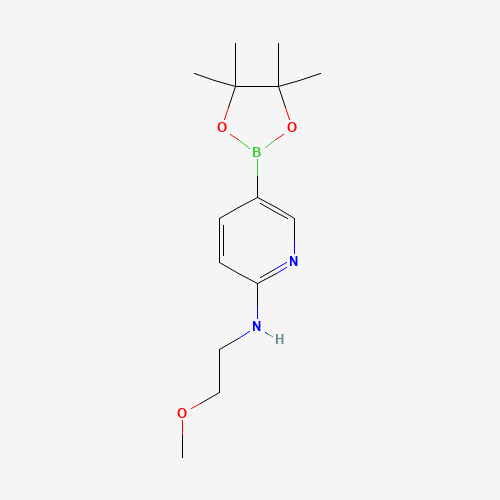N-(2-methoxyethyl)-5-(4,4,5,5-tetramethyl-1,3,2-dioxaborolan-2-yl)pyridin-2-amine (CAS: 1251949-08-2) - Related Chemical Product