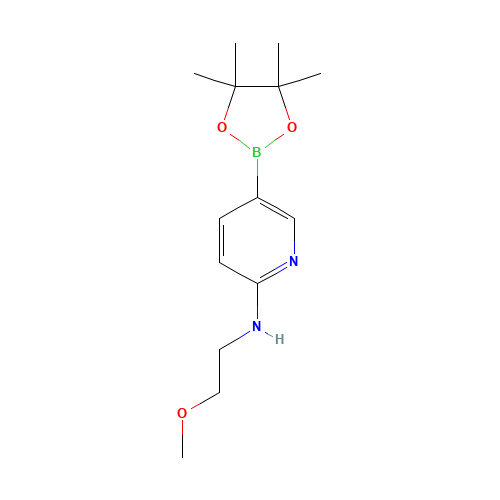 N-(2-methoxyethyl)-5-(4,4,5,5-tetramethyl-1,3,2-dioxaborolan-2-yl)pyridin-2-amine (CAS: 1251949-08-2) - Related Chemical Product