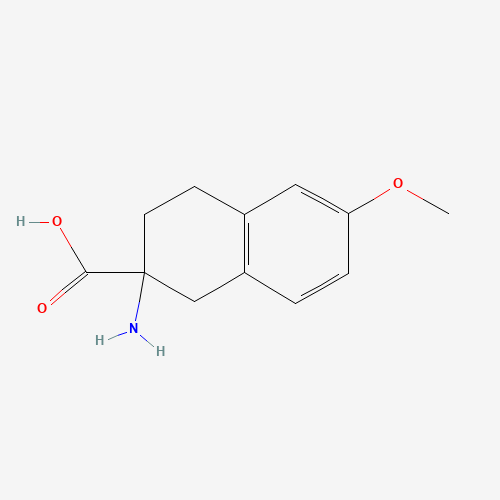 2-amino-6-methoxy-3,4-dihydro-1H-naphthalene-2-carboxylic acid (CAS: 35581-10-3) - Related Chemical Product