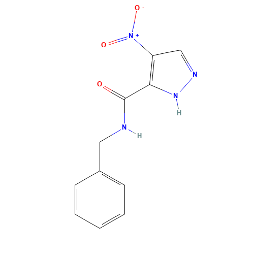 N-benzyl-4-nitro-1H-pyrazole-5-carboxamide (CAS: 405278-65-1) - Related Chemical Product