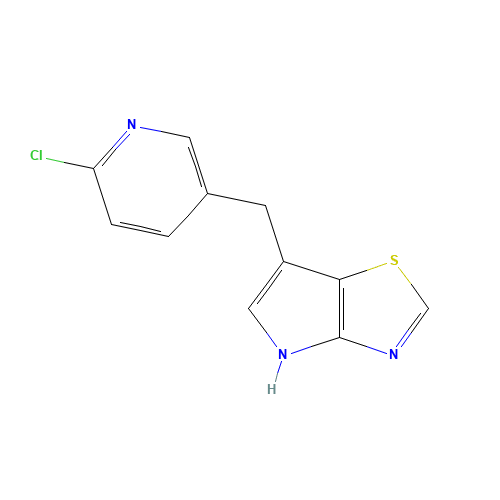 6-[(6-chloropyridin-3-yl)methyl]-4H-pyrrolo[2,3-d][1,3]thiazole (CAS: 1312363-49-7) - Related Chemical Product
