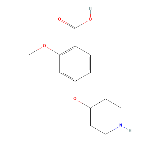 2-methoxy-4-piperidin-4-yloxybenzoic acid (CAS: 170929-99-4) - Related Chemical Product