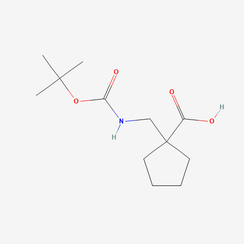 1-[[(2-methylpropan-2-yl)oxycarbonylamino]methyl]cyclopentane-1-carboxylic acid (CAS: 204514-22-7) - Related Chemical Product