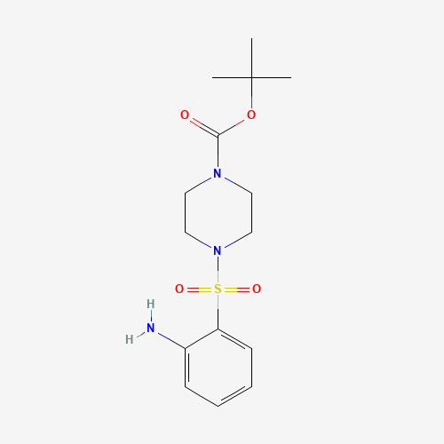 tert-butyl 4-(2-aminophenyl)sulfonylpiperazine-1-carboxylate (CAS: 444087-23-4) - Related Chemical Product