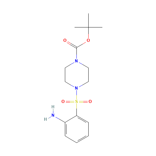 tert-butyl 4-(2-aminophenyl)sulfonylpiperazine-1-carboxylate (CAS: 444087-23-4) - Related Chemical Product