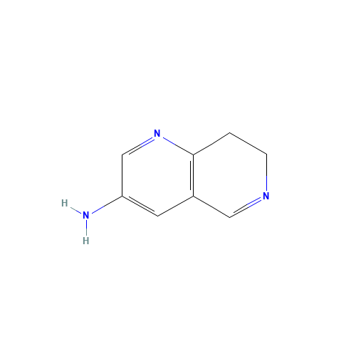 7,8-dihydro-1,6-naphthyridin-3-amine (CAS: 1430218-34-0) - Related Chemical Product
