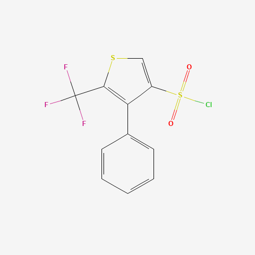 4-phenyl-5-(trifluoromethyl)thiophene-3-sulfonyl chloride (CAS: 680215-52-5) - Related Chemical Product