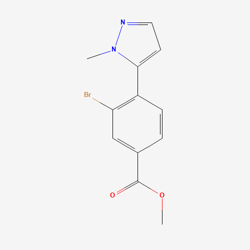 methyl 3-bromo-4-(2-methylpyrazol-3-yl)benzoate (CAS: 1067613-63-1) - Related Chemical Product