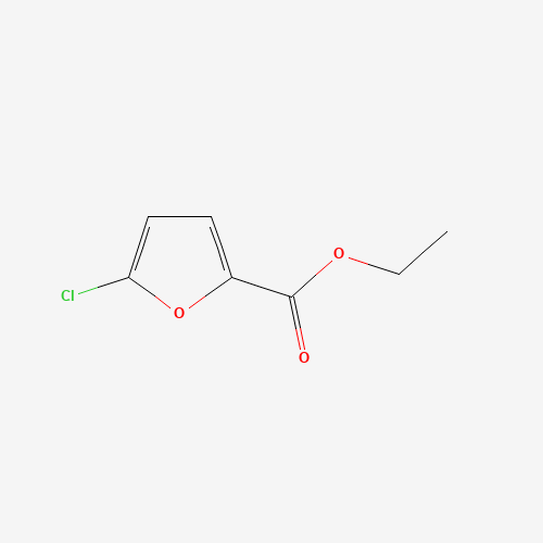 ethyl 5-chlorofuran-2-carboxylate (CAS: 4301-39-7) - Chemical Structure and Molecular Formula 