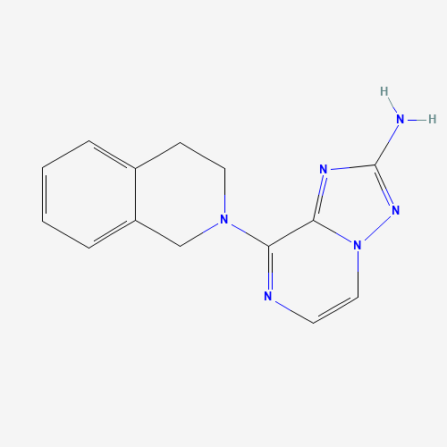 8-(3,4-dihydro-1H-isoquinolin-2-yl)-[1,2,4]triazolo[1,5-a]pyrazin-2-amine (CAS: 1360612-98-1) - Related Chemical Product