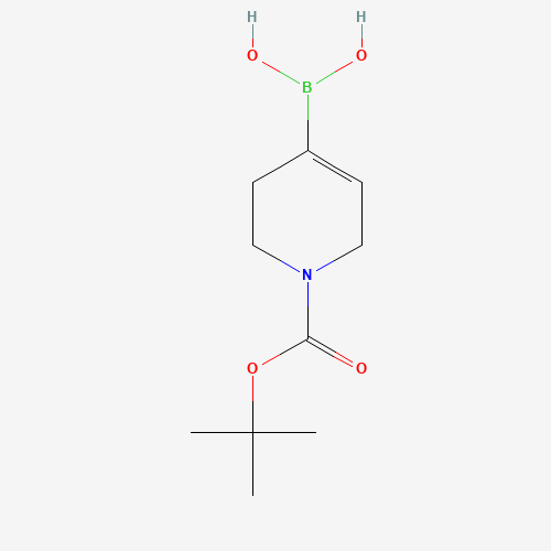 [1-[(2-methylpropan-2-yl)oxycarbonyl]-3,6-dihydro-2H-pyridin-4-yl]boronic acid (CAS: 844501-00-4) - Related Chemical Product