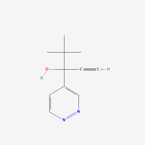 4,4-dimethyl-3-pyridazin-4-ylpent-1-yn-3-ol (CAS: 1401095-24-6) - Related Chemical Product