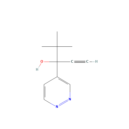 4,4-dimethyl-3-pyridazin-4-ylpent-1-yn-3-ol (CAS: 1401095-24-6) - Related Chemical Product
