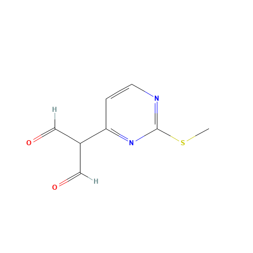 2-(2-methylsulfanylpyrimidin-4-yl)propanedial (CAS: 77168-37-7) - Related Chemical Product