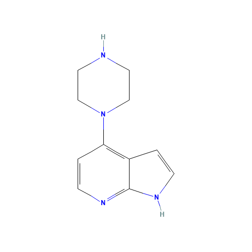 4-piperazin-1-yl-1H-pyrrolo[2,3-b]pyridine (CAS: 1211580-00-5) - Related Chemical Product