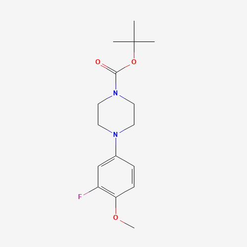 tert-butyl 4-(3-fluoro-4-methoxyphenyl)piperazine-1-carboxylate (CAS: 479225-97-3) - Related Chemical Product