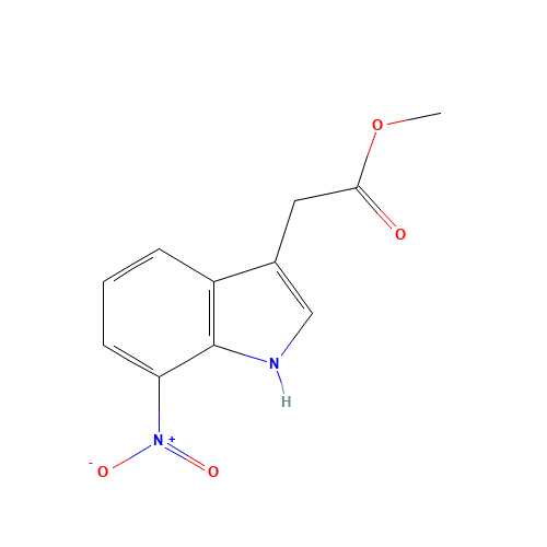 methyl 2-(7-nitro-1H-indol-3-yl)acetate (CAS: 1496-81-7) - Related Chemical Product