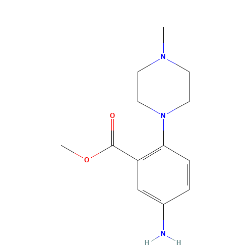 methyl 5-amino-2-(4-methylpiperazin-1-yl)benzoate (CAS: 774126-94-2) - Related Chemical Product