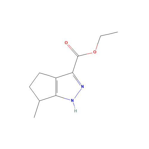 ethyl 6-methyl-1,4,5,6-tetrahydrocyclopenta[c]pyrazole-3-carboxylate (CAS: 856256-53-6) - Related Chemical Product
