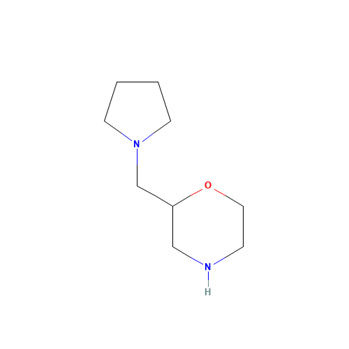 2-(pyrrolidin-1-ylmethyl)morpholine (CAS: 128208-00-4) - Related Chemical Product