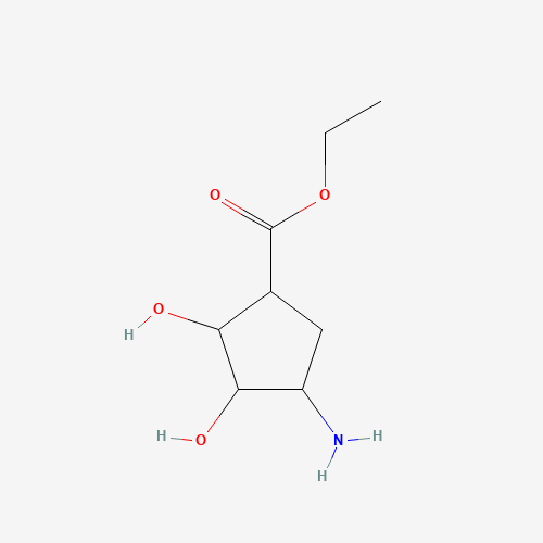 ethyl 4-amino-2,3-dihydroxycyclopentane-1-carboxylate (CAS: 772306-58-8) - Related Chemical Product