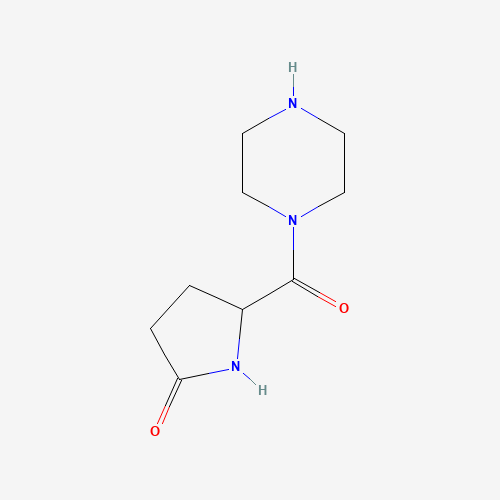5-(piperazine-1-carbonyl)pyrrolidin-2-one (CAS: 110957-10-3) - Related Chemical Product