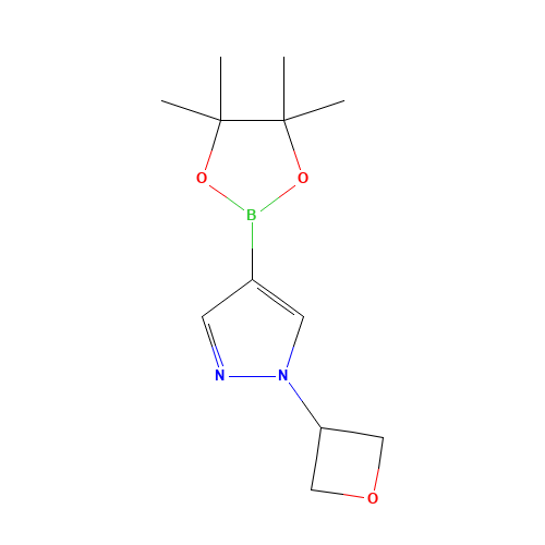 1-(oxetan-3-yl)-4-(4,4,5,5-tetramethyl-1,3,2-dioxaborolan-2-yl)pyrazole (CAS: 1339890-99-1) - Related Chemical Product