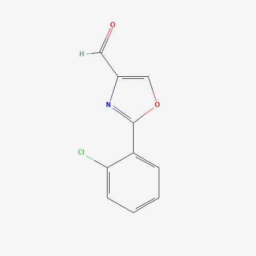 2-(2-chlorophenyl)-1,3-oxazole-4-carbaldehyde (CAS: 885274-43-1) - Related Chemical Product